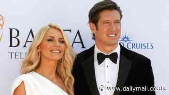 BAFTA TV Awards 2024: Tess Daly exudes glamour in an off-the-shoulder white gown as she cosies up to dapper husband Vernon Kay on the red carpet