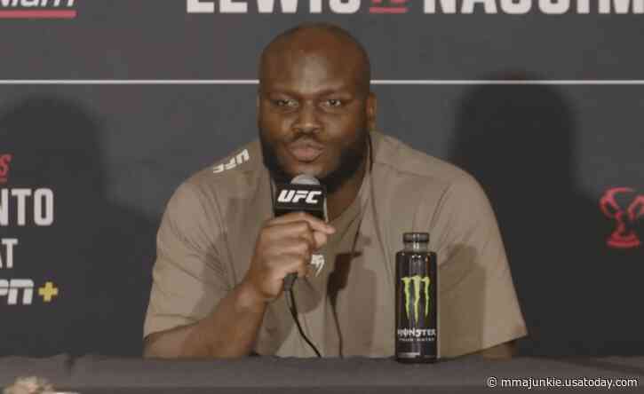 Derrick Lewis wants a WWE side hustle, but not at the expense of his UFC career