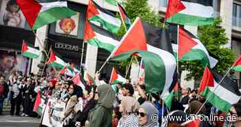Volksverhetzung und Angriffe auf die Polizei: Festnahmen nach Pro-Palästina-Demonstration in Berlin