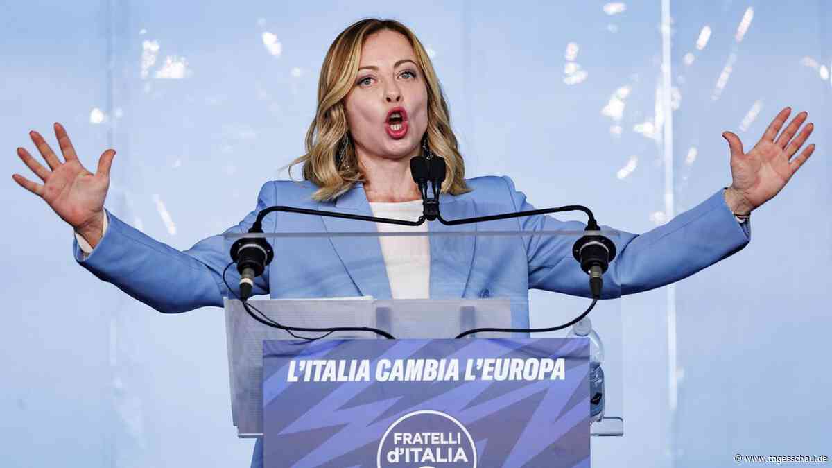 Italien: "Giorgia" als Europawahl-Strategie