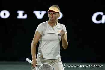 Verlies in enkelspel verteerd: Elise Mertens dubbelt zich met veel moeite richting kwartfinales WTA Rome
