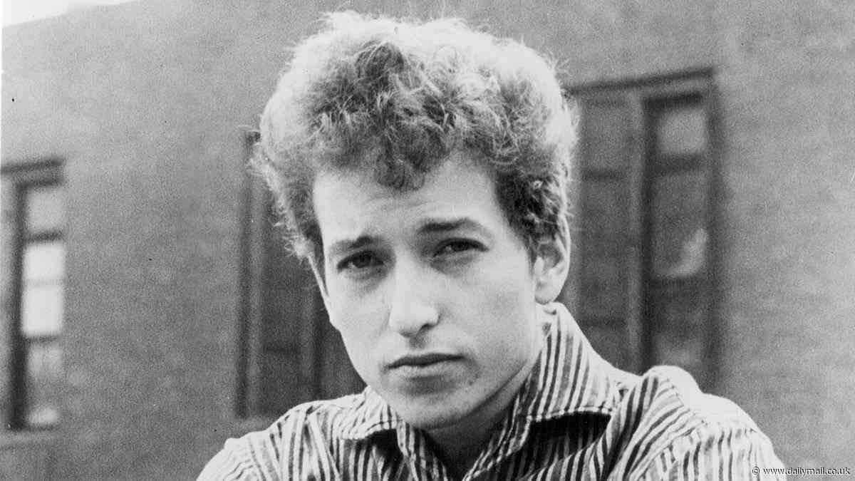 Bob Dylan painting from his Woodstock years up for auction - and rare artwork is expected to fetch six figures