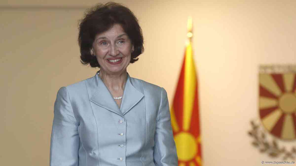 Neue Präsidentin Nordmazedoniens tritt Namensstreit wieder los