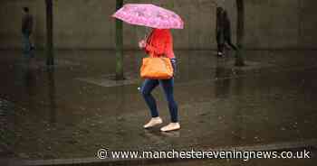 LIVE: Thunder and heavy rain hits Greater Manchester as sunny spell comes to abrupt end