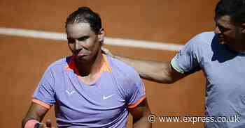 Rafael Nadal makes alarming French Open confession as icon dumped out of Italian Open
