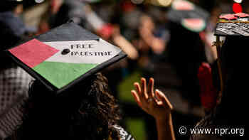 Student protests caused mostly minor disruptions at several graduation ceremonies