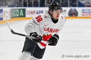 Canada's Bedard scores 2 more at hockey worlds