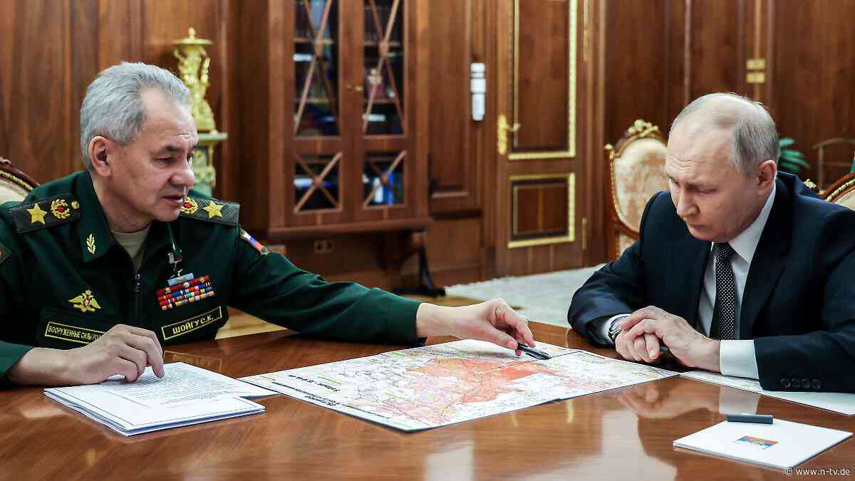 Stühlerücken in Moskau: Putin ersetzt Verteidigungsminister Schoigu