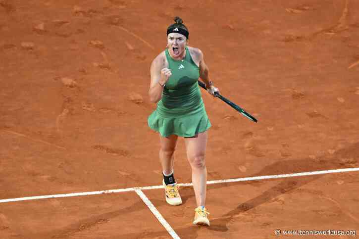 Rome: Elina Svitolina ousts No. 23 seed to set up blockbuster versus Aryna Sabalenka
