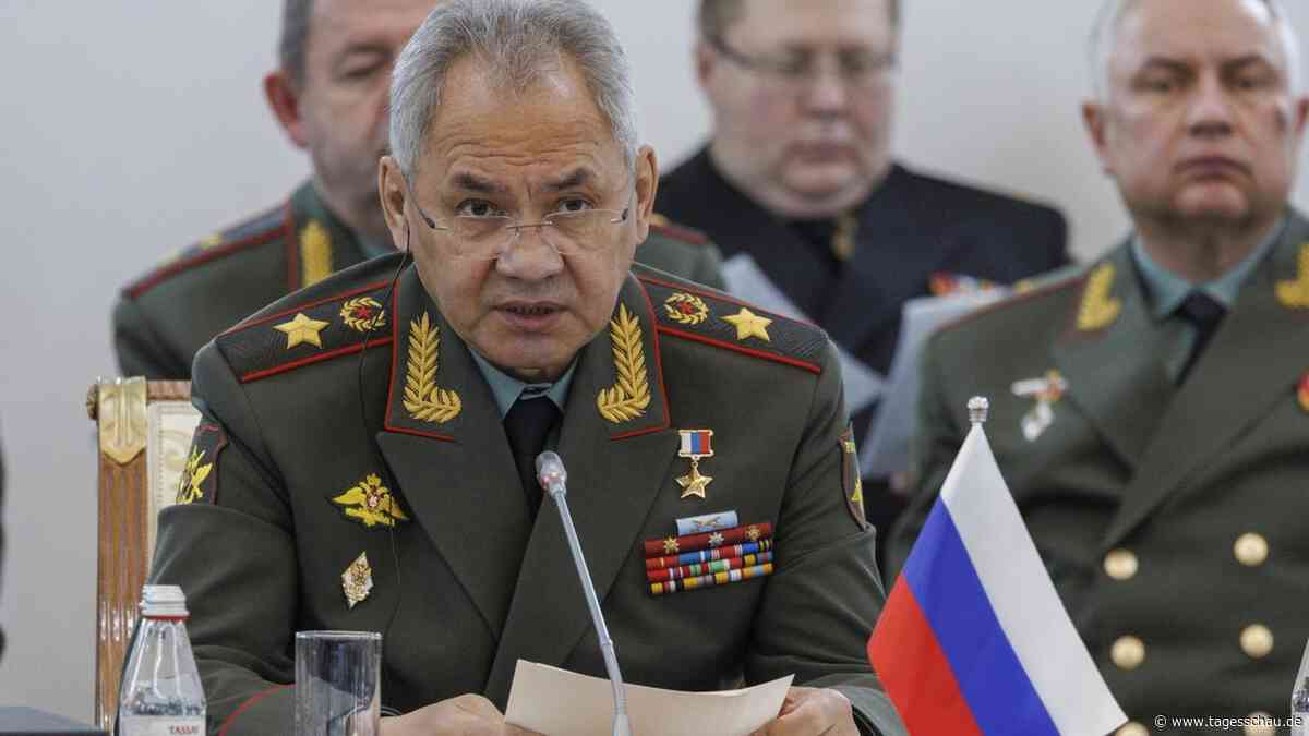 Russischer Verteidigungsminister Schoigu verliert sein Amt