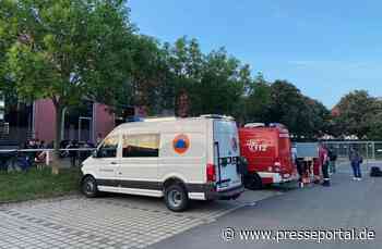 FW RPK: Evakuierung von 410 Fahrgästen nach Zugunfall in Bobenheim-Roxheim