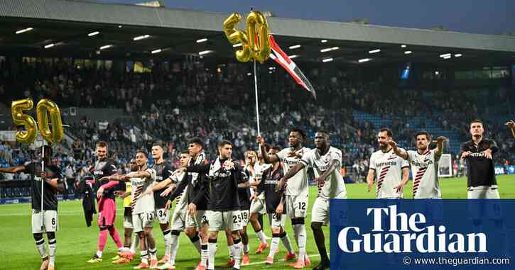 European football: Leverkusen smash Bochum to reach 50 games unbeaten