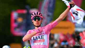 Pogacar opnieuw niet te kloppen op slotklim, Sloveen boekt derde ritzege in Giro