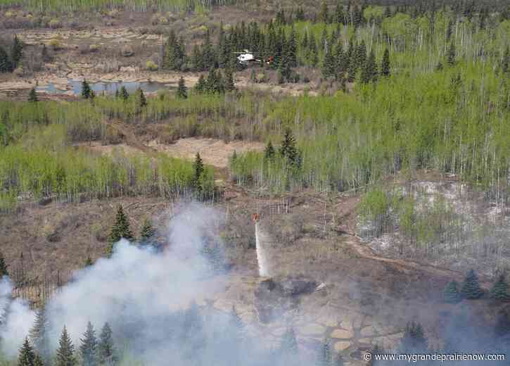 “Good progress” made on Teepee Creek wildfire as fire guard reaches 80 per cent completion