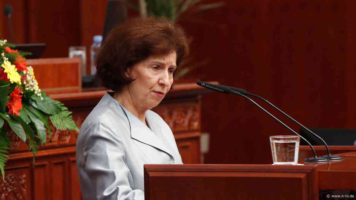 Bei Vereidigung von Präsidentin: Namensstreit um Nordmazedonien entflammt wieder