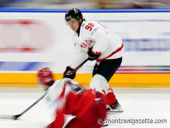 Bedard’s three-point effort leads Canada past Denmark 5-1 at hockey worlds