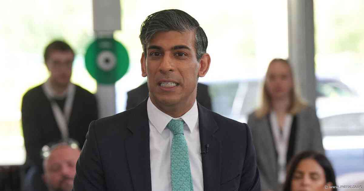 Rishi Sunak warns UK faces 'some of the most dangerous years yet' in desperate pitch to voters