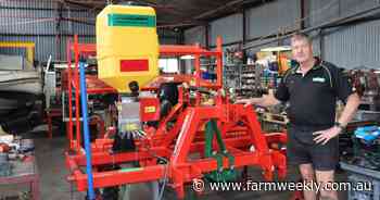 Modified seed planter is a one-off