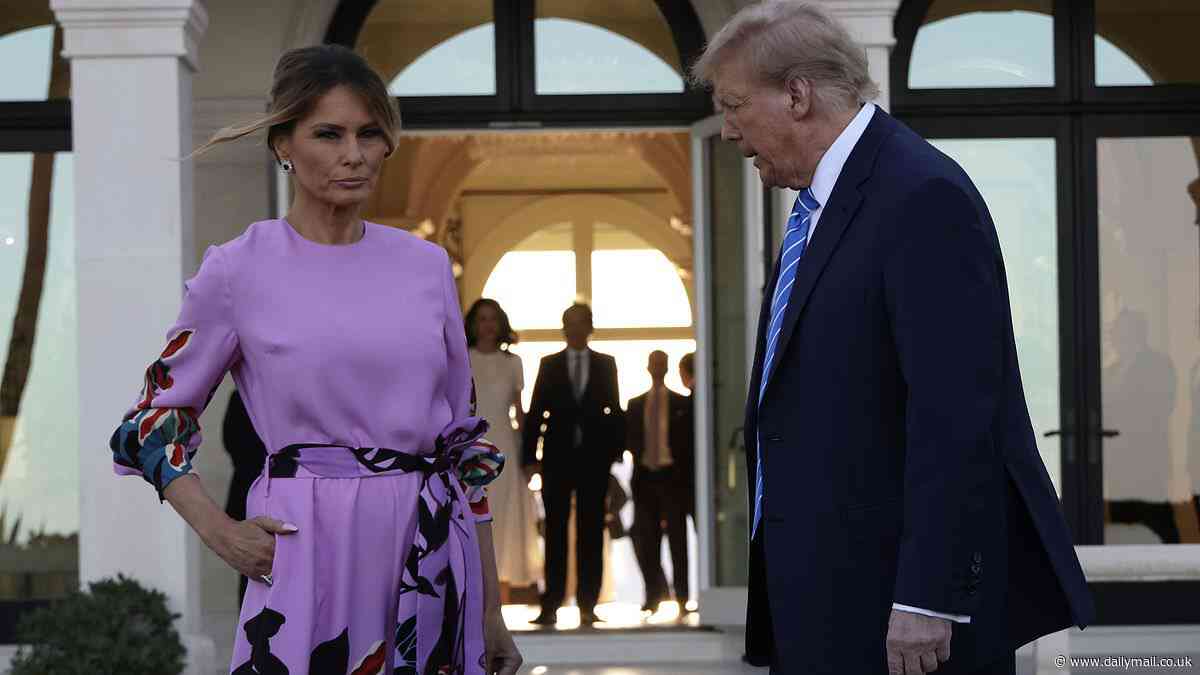 Melania Trump's brutal eight-word response to Donald's speech revealed at raucous Wildwood rally