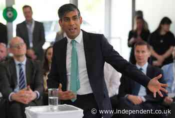 Rishi Sunak warns UK is entering a dangerous era in desperate pre-election pitch to voters