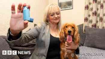 Dog rushed to vets after chomping on inhaler