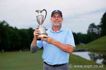 Barron claims 1st PGA Tour Champions major title
