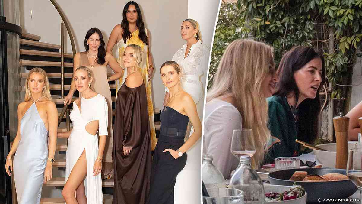 Designer dresses, French champagne and a $21m mansion: Inside Australia's richest socialites Deborah Symonds and Lou O'Neil luxury girls' getaway - and feuding pals Dina Broadhurst and Kristin Fisher are NOT invited