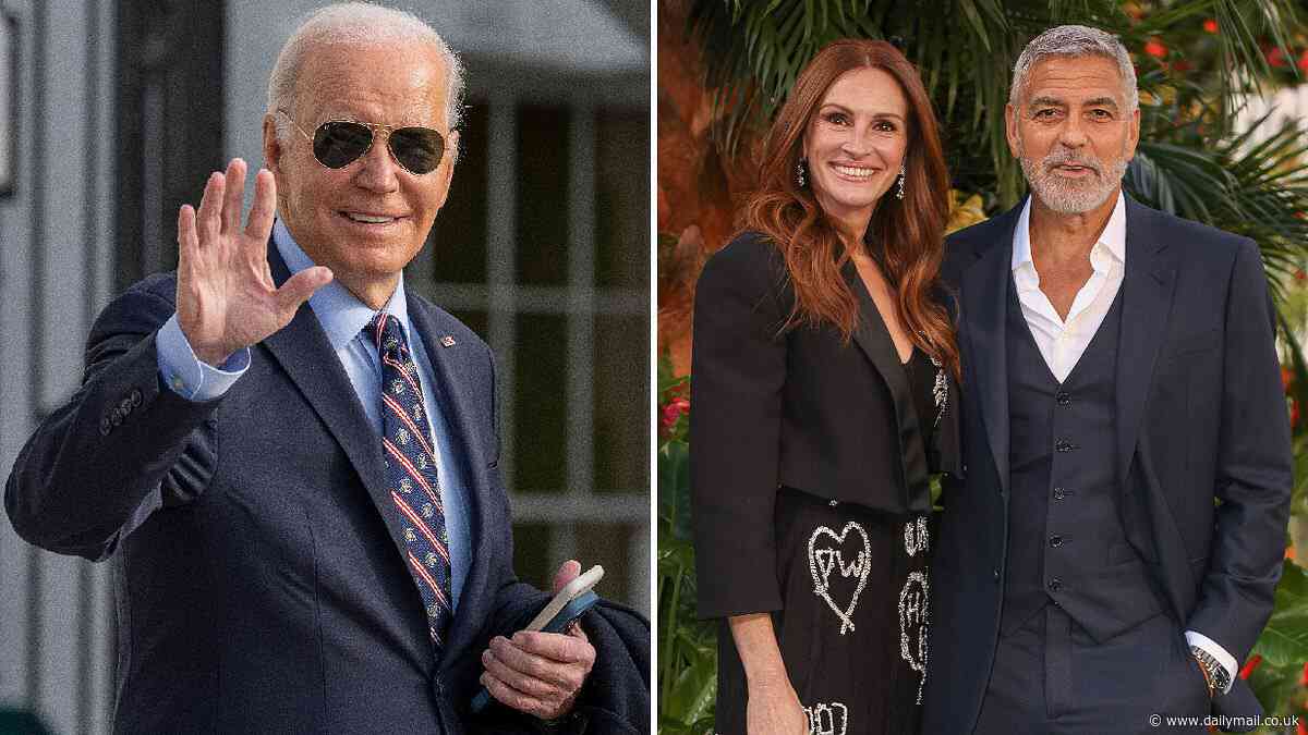 Biden recruits star-studded Hollywood lineup to headline major campaign fundraiser in Los Angeles as Trump closes the cash gap - so who made the list?
