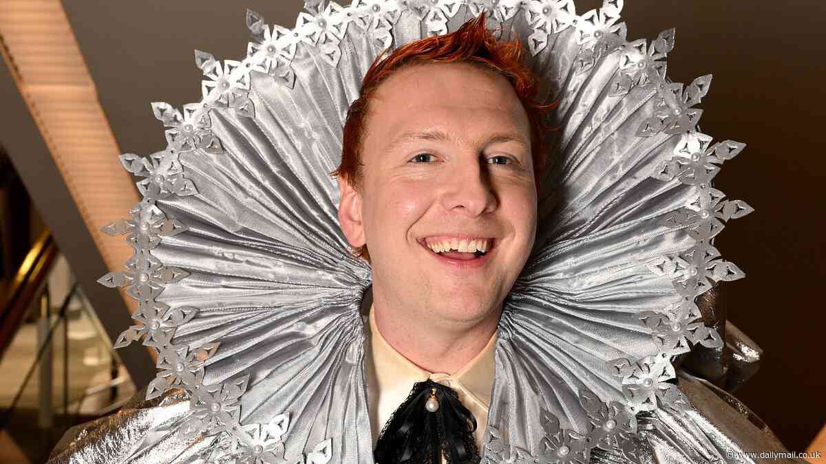 Joe Lycett attends the BAFTA Television Awards dressed as Queen Elizabeth I after losing a bet... but has the last laugh winning Entertainment Performance gong