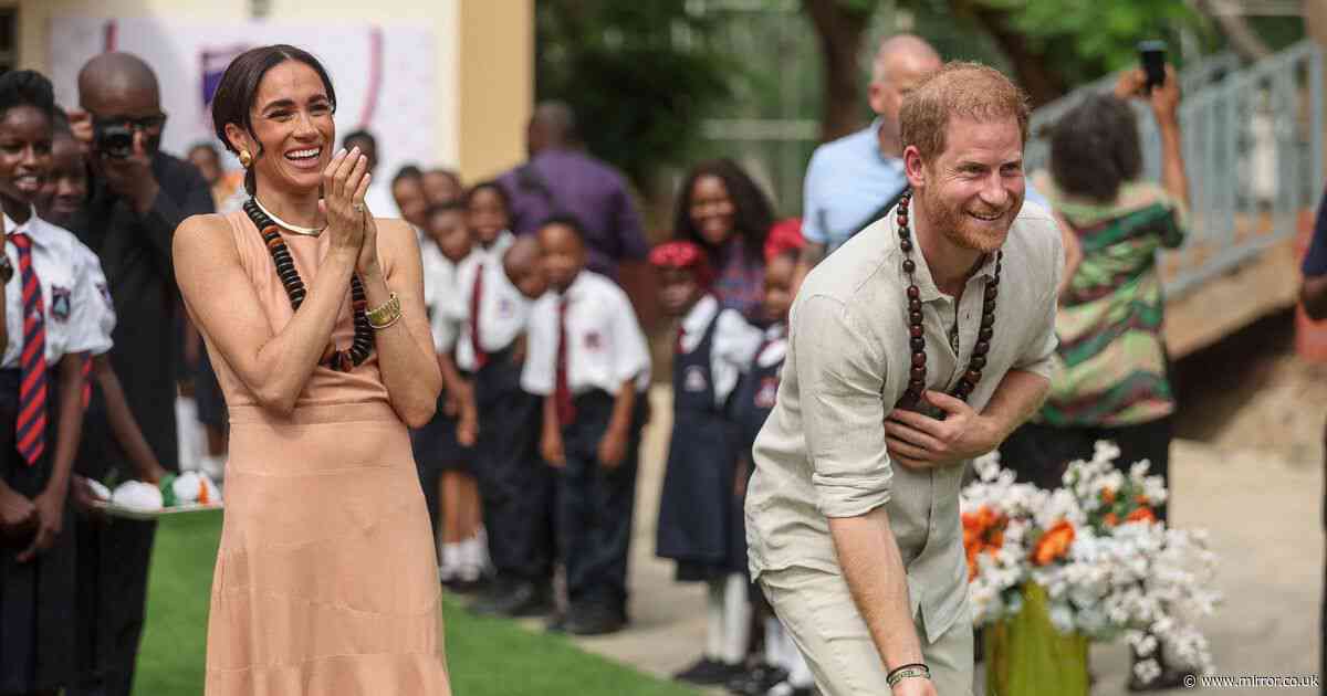 Prince William and King Charles want key thing 'made clear' about Meghan and Harry Nigeria trip