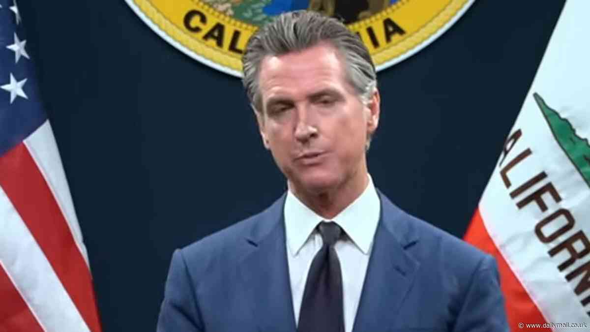 Incredible moment Gavin Newsom is called out for dodging questions after blowing $24 BILLION tackling homelessness without any results