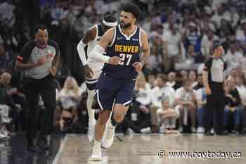 Nuggets confidently tie series with Timberwolves in 115-107 win in Game 4 fueled by Jokic and Gordon