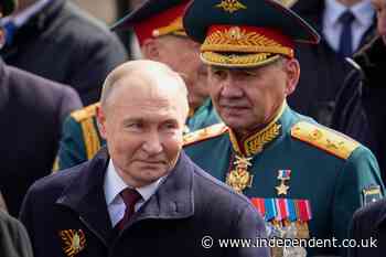 Russia-Ukraine war – live: Putin to replace defence minister Sergei Shoigu in surprise reshuffle