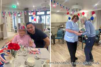 Theo Michaels cooks for Burnley care home residents