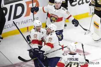 NHL roundup: Panthers grab 3-1 lead in East series with 3-2 win over Bruins