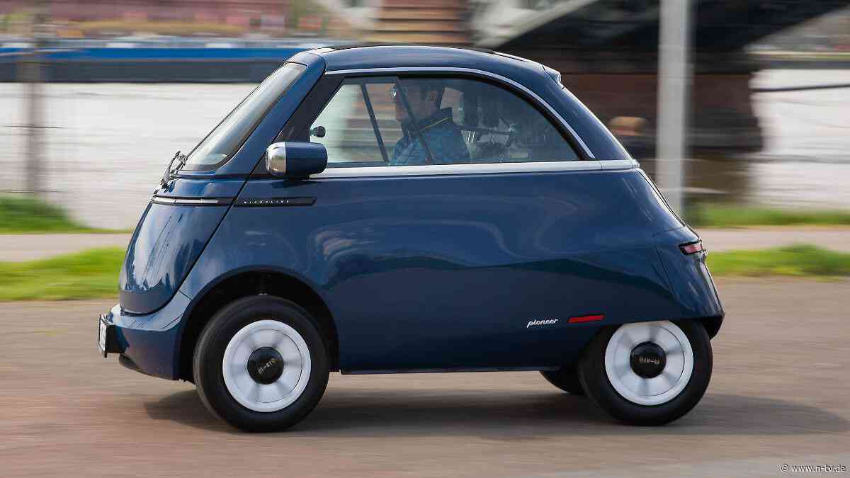 Kleinst-Elektrowagen im Test: Microlino - winziges Auto, großes Aufsehen
