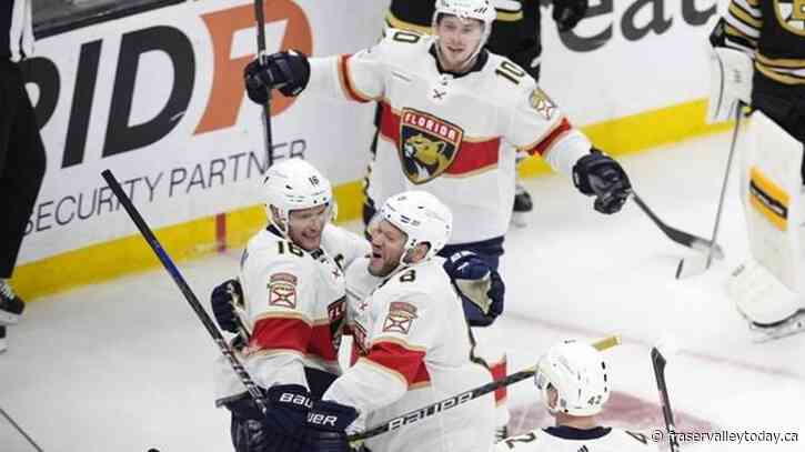 NHL roundup: Panthers grab 3-1 lead in East series with 3-2 win over Bruins