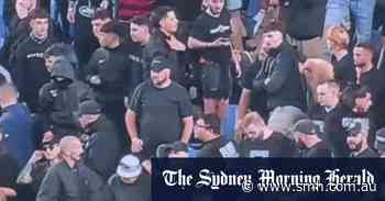 Nazi-saluting soccer fan slapped with two-year ban as police investigate