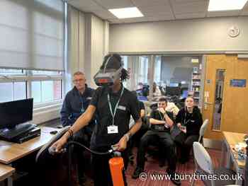 College students use innovative technology for training