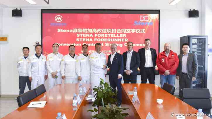 Stena laat twee ferry’s moderniseren in China