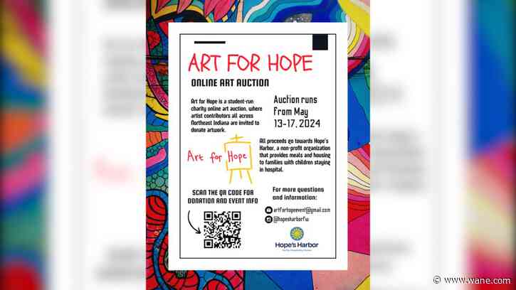 Canterbury High School Art Club hosts 3rd annual art auction for Hope's Harbor