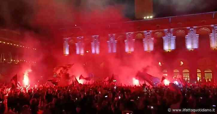 Calcio, per il Bologna c’è la certezza matematica di accedere alla Champions: in città esplode la festa