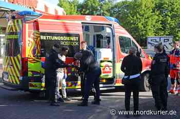 Messerangriff auf Frau mit Kindern vor Rostocker Hauseingang