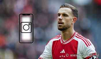 Jordan Henderson plaatst opvallend bericht op Instagram: Ajax-fans vrezen het ergste