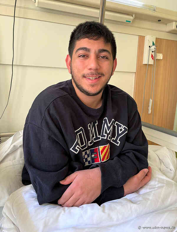 Junges Erdbebenopfer im RKU: Abdurrahman Aydin gibt seine Träume nicht auf
