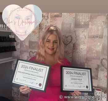 Ellesmere Port beauty academy founder up for two top awards