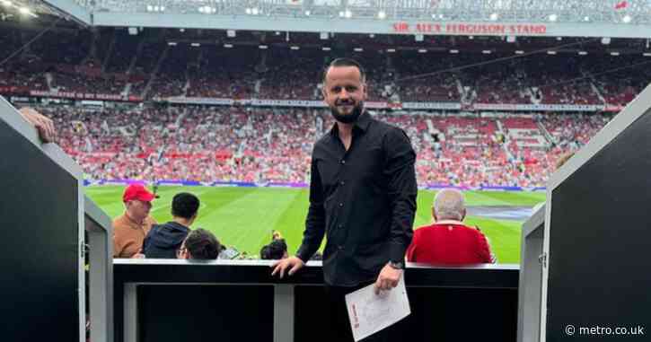 Benjamin Sesko’s agent spotted at Old Trafford for Manchester United’s clash against Arsenal