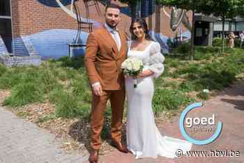 Pas getrouwd: Eren en Ranya in Genk