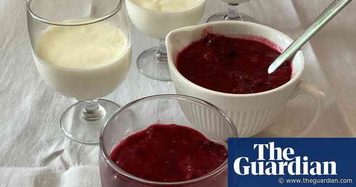 Rachel Roddy’s recipe for panna cotta with (frozen) fruit compote | A kitchen in Rome
