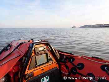 Eastbourne kayakers rescued after struggling at sea